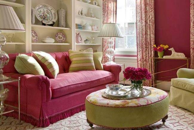 Сочетание цветов в интерьере