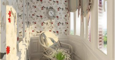 отделка балкона внутри