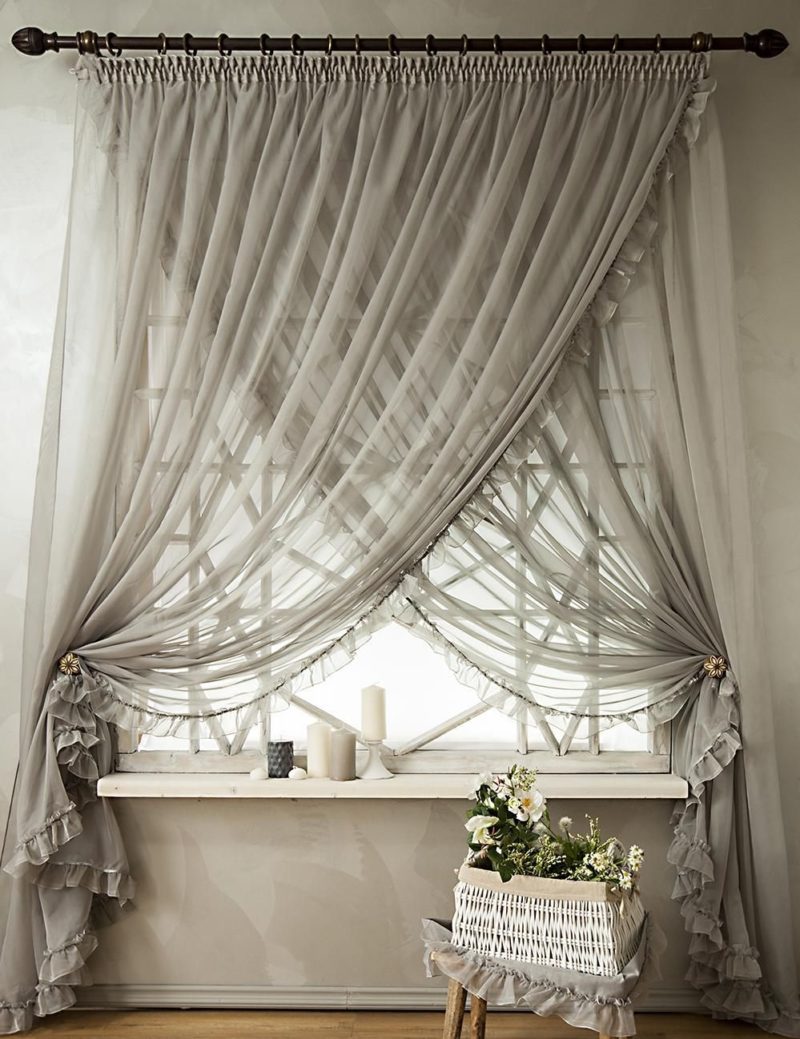 тюль для гостиной 