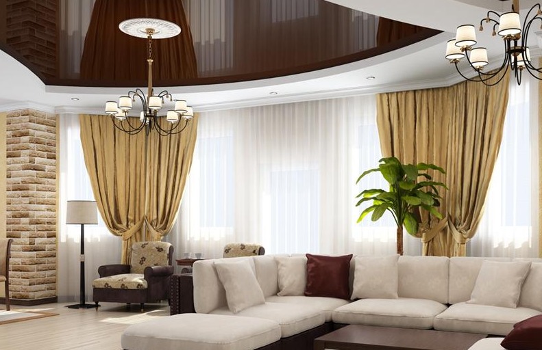 Натяжные потолки