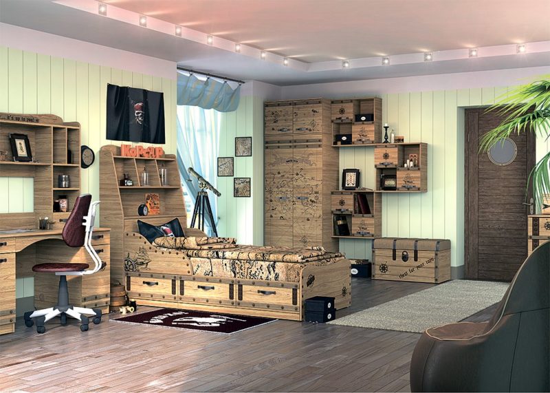 комната для мальчика подростка