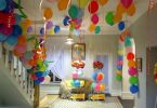 Как украсить комнату на день рождения