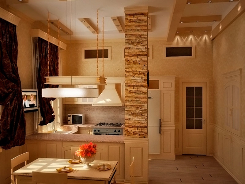 отделка кухни