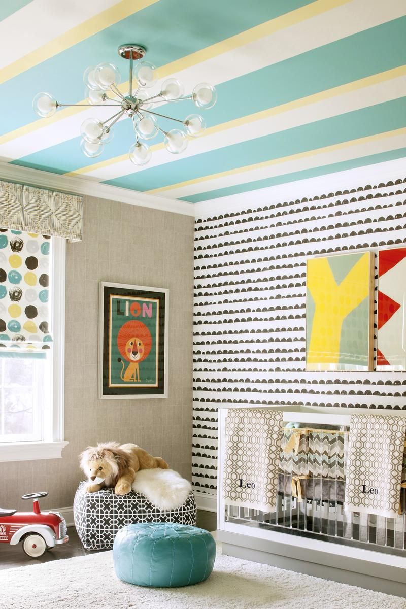 Комбинирование обоев двух цветов