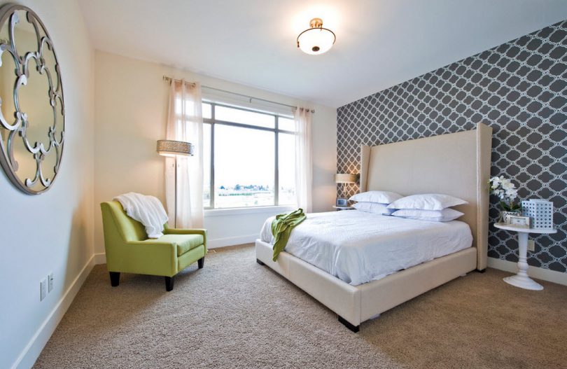 Комбинирование обоев двух цветов