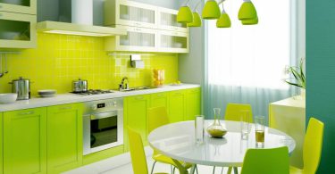 зеленая кухня