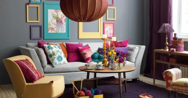 Сочетание цветов в интерьере