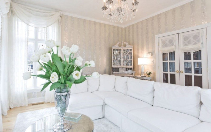 Обои для гостиной