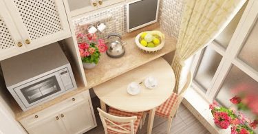 кухонный гарнитур для маленькой кухни