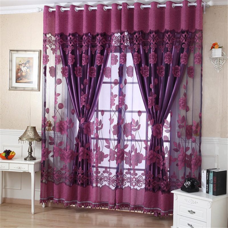 тюль для гостиной 