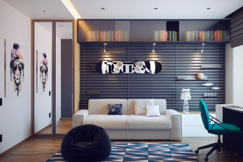 комната для мальчика подростка