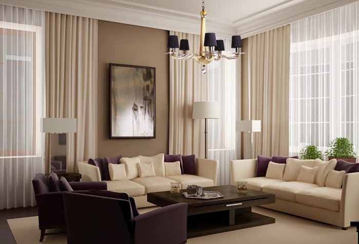 шторы для гостиной 