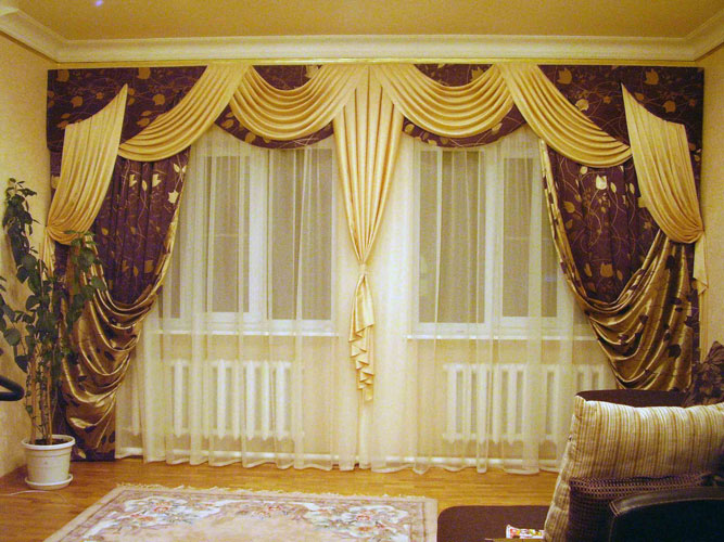 шторы для гостиной 