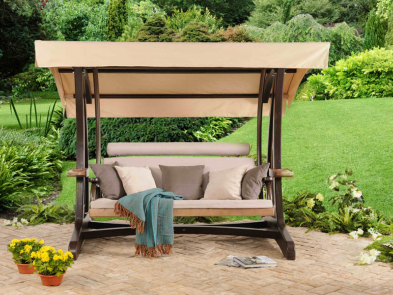 качели для дачи