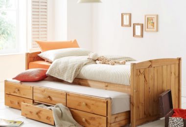 Выдвижная кровать для двоих детей