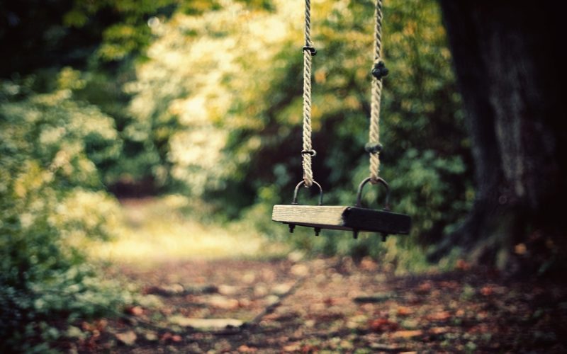 качели для дачи