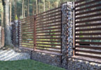 забор для частного дома