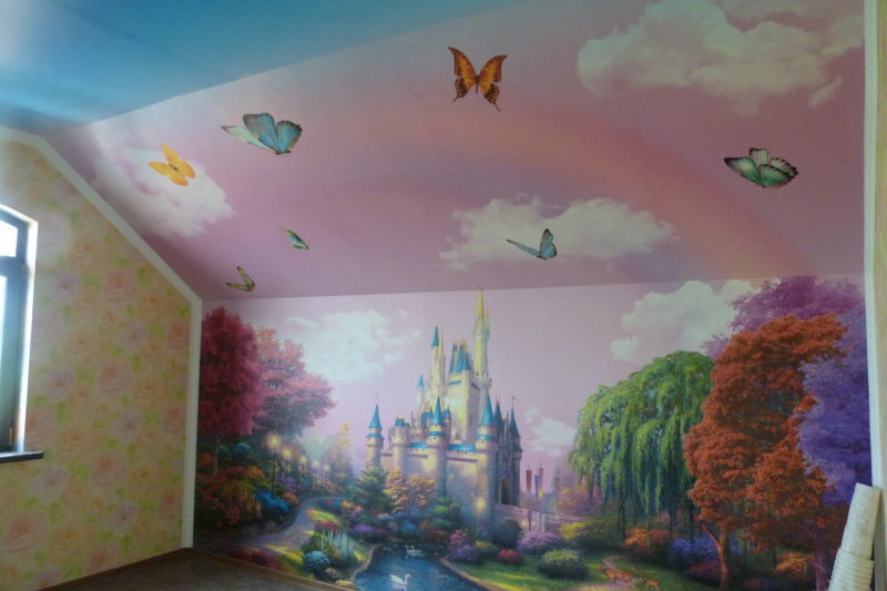 детские обои для стен 