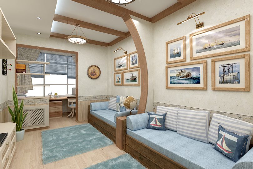 детская комната для мальчика