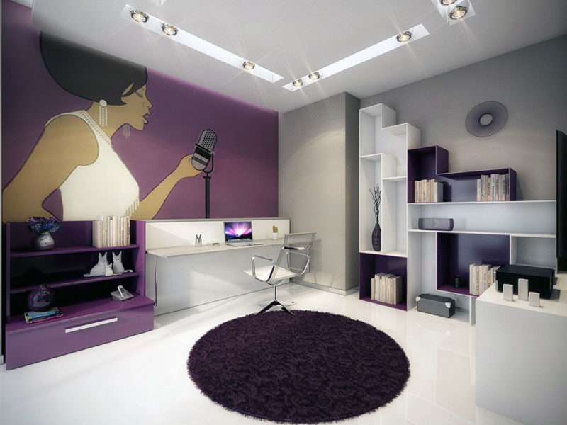 Фотообои в интерьере