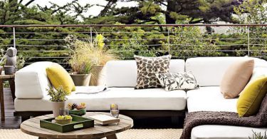 Патио на даче