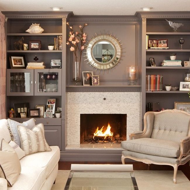 Стенки для гостиной в современном стиле