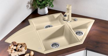 Угловая мойка для кухни