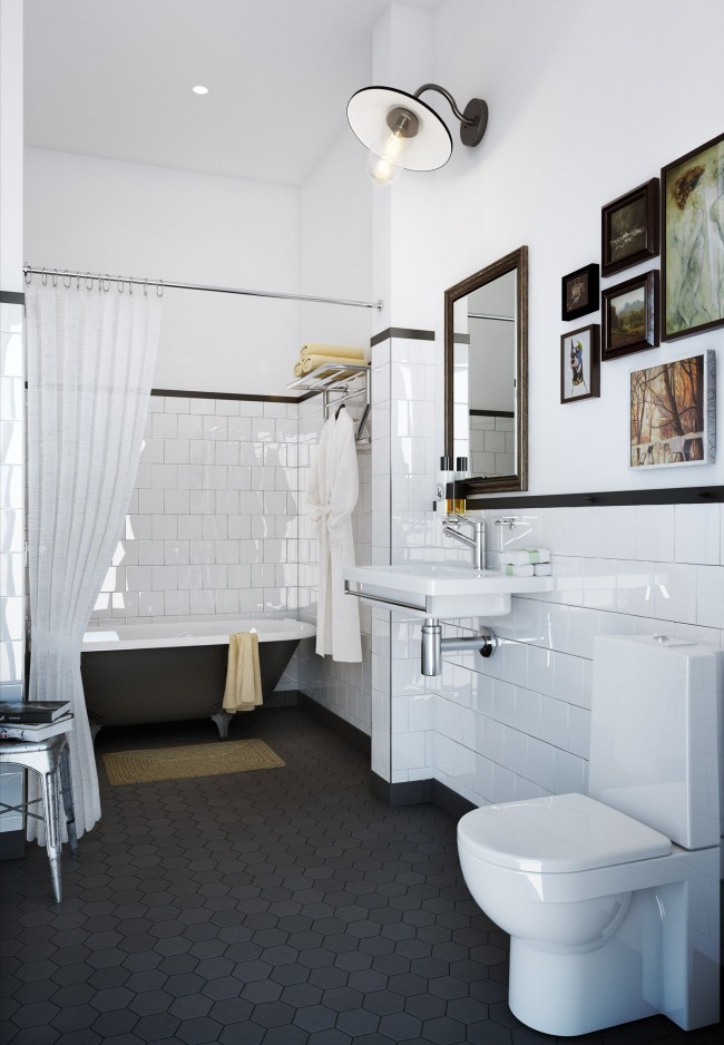 60 дизайнерских фото-идей интерьера ванной комнаты, совмещенной с туалетом