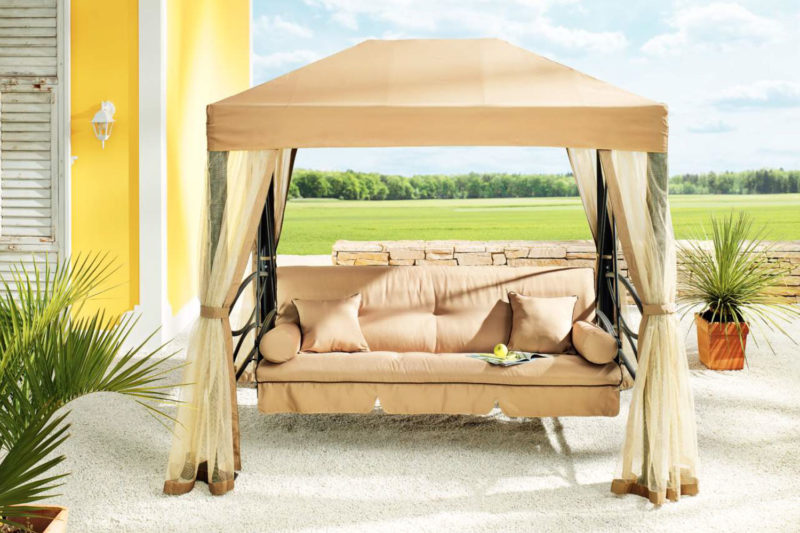 качели для дачи