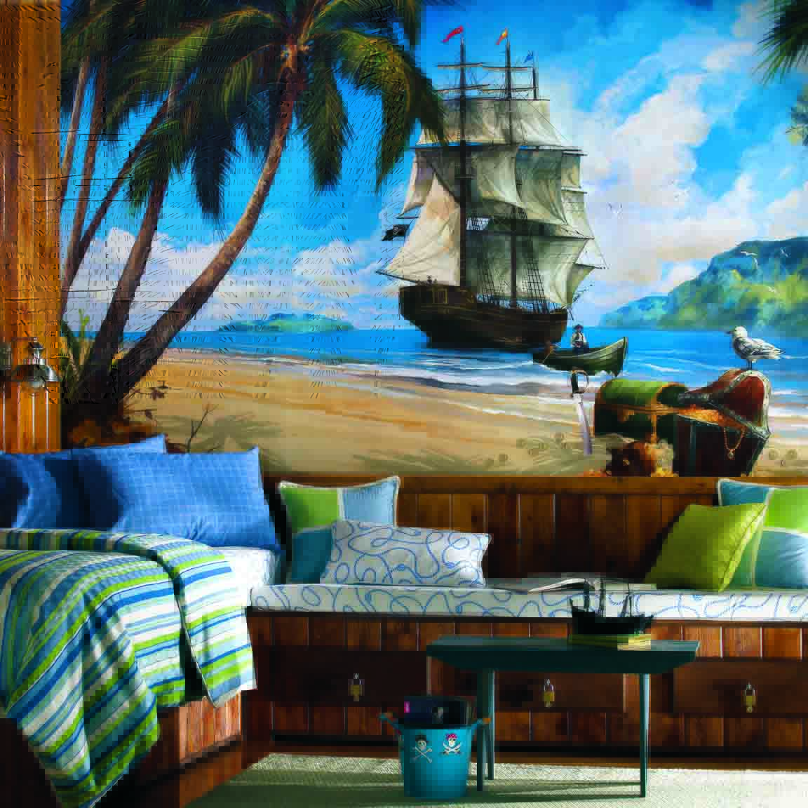 детские обои для стен 