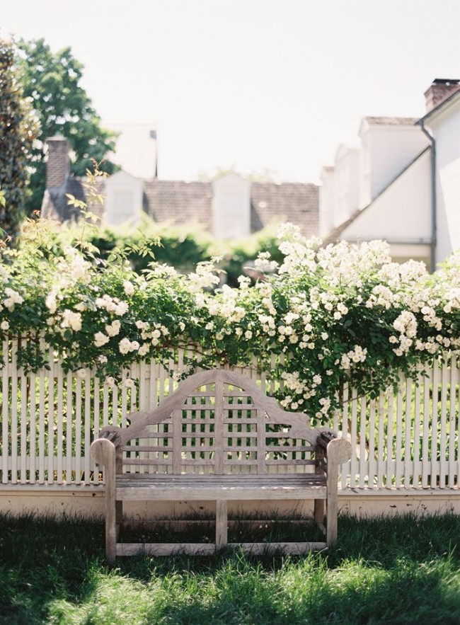 Забор из дерева