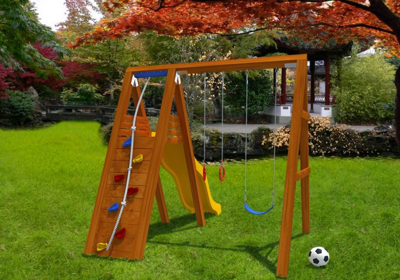 качели для дачи