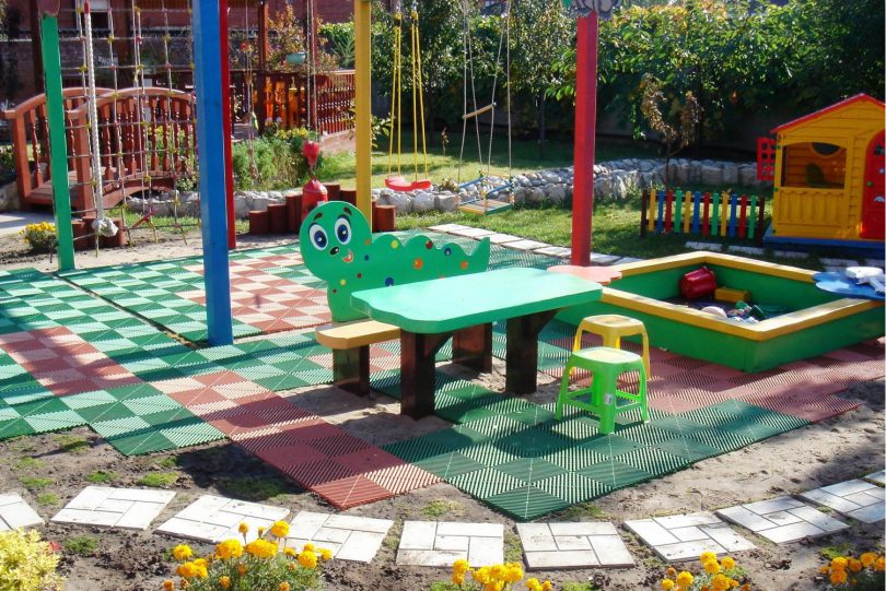 Самодельные детские площадки (81 фото)