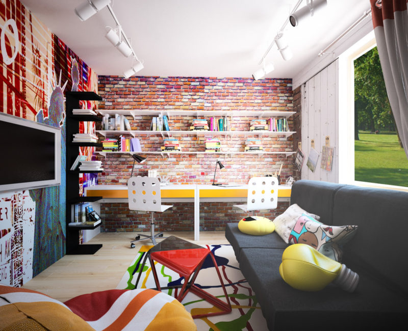 Детская для двух девочек