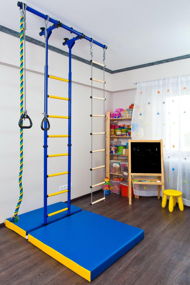  спортивный комплекс в квартиру - как сделать: идеи для детей .