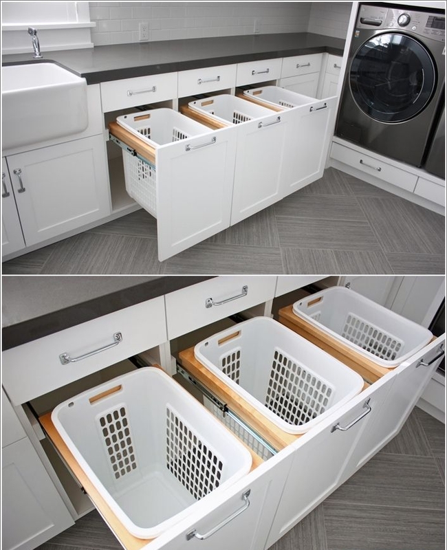 Корзина для белья в ванную