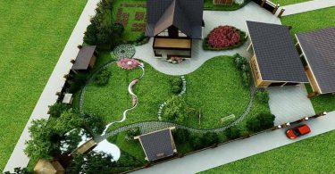 Планировка участка