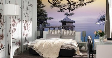 Фотообои в спальню