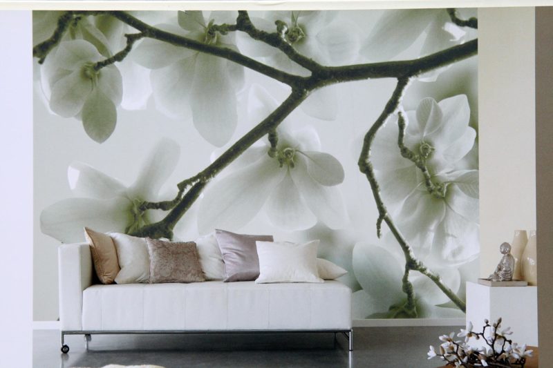 Фотообои в интерьере