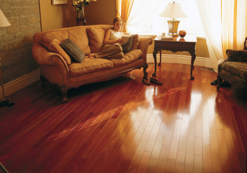 полы из ламината