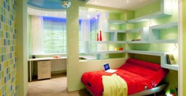 Зонирование детской комнаты