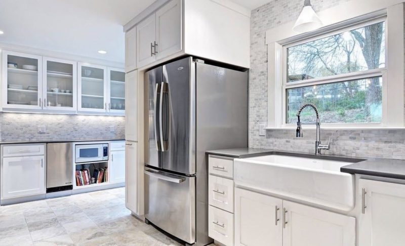 Мебель для кухни с фартуком