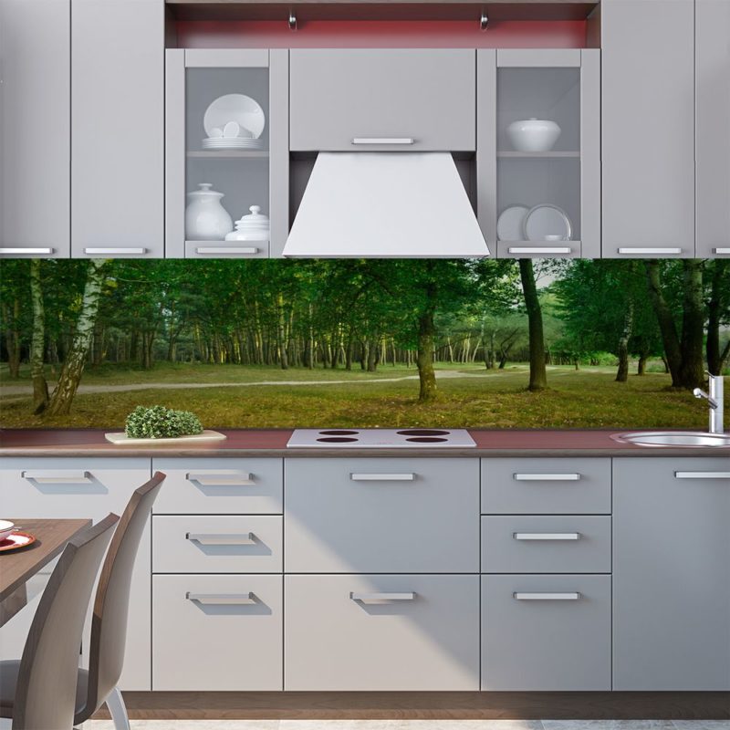 Как красиво украсить кухню наклейками