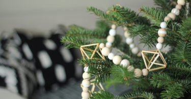 Елочное украшение в скандинавском стиле