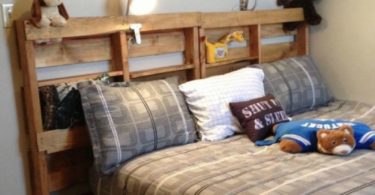 кровать из поддонов