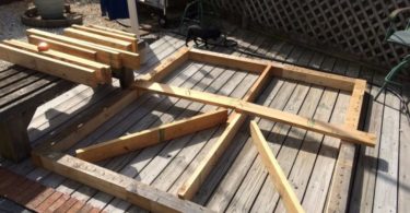 кровать из поддонов